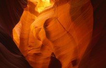 Sculpted Sandstone Patterns - Upper Antelope Canyon - Arizona