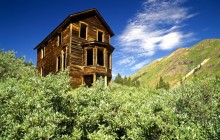 Bay Window House - Animas Forks Ghost Town - Colorado