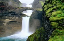 Scenic Waterfall - Iceland