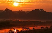 Sunrise Over Muscatatuck National Wildlife Refuge - Indiana