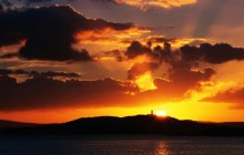 Sunset Over Scrabo Tower - Strangford Lough - County Down - Ireland