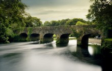 Stone Bridge Over Gearhameen River - Ireland