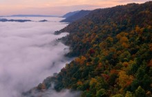 Autumn Vista - 12 O'Clock Overlook - Kingdom Come Park - Kentucky
