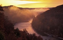 Sunrise Over the Cumberland River - Corbin - Kentucky
