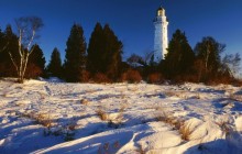 Cana Island Lighthouse on Lake Michigan - Michigan