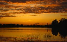 Sunset on Cantlin Lake - Minnesota