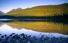 Mirror Lake Reflection - Kintla Lake - Montana