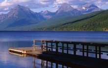 Boat Dock - Lake McDonald - Glacier Park - Montana