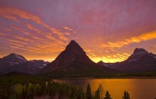 Grinnell Point and Swiftcurrent Lake - Montana