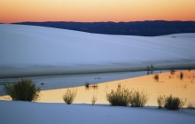 Dunes at Sunset - White Sands National Monument - New Mexico