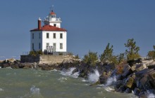Fairport Harbor West Lighthouse - Lake Erie - Ohio