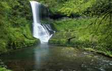Middle Falls - Silver Creek Falls - Oregon