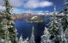 The Wizard of Awe - Wizard Island - Crater Lake Park - Oregon