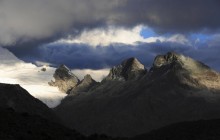 Yanapaccha Glacier and Chopicalqui Mountain - Peru