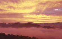 Foggy Sunrise - From the Foothills Parkway - Great Smoky ... - Tennessee