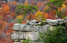Buzzard's Roost From Millikan's Overlook - Fall C... - Tennessee