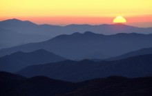 Great Smoky Mountains at Sunset - Tennessee