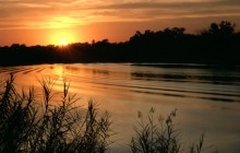Ox-Bow Lake at Sunset - Bentsen-Rio Grande Park - Texas