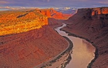 Colorado River - La Sal Mountains - Utah