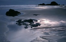 Light Breaking Through Storm Clouds - Ruby Beach - Washington