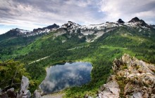 Lake Louise and Tatoosh Range - Mount Rainier Park - Washington