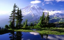 Hidden Lake in Mount Rainier National Park - Washington
