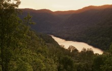 Sunset Glow on the New River - West Virginia