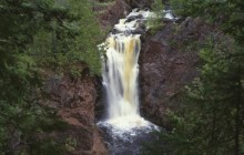 Brownstone Falls - Copper Falls Park - Wisconsin