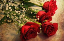 Roses bouquet wallpaper - Bouquets