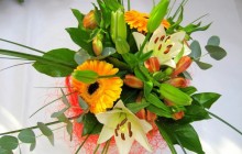 Gerberas and lilies bouquet - Bouquets