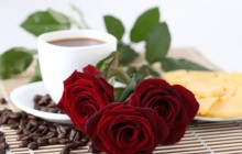 Coffee and roses - Roses