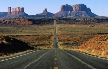 Road Through Monument Valley - Arizona