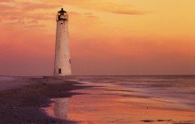 Cape St. George Lighthouse - Gulf of Mexico - Apalachicola - Florida